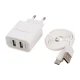 شارژر دیواری Konfulon C18 2Port 2.1A 10.5W + کابل تایپ سی