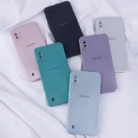 قاب متالیک ژله ای محافظ لنزدار Samsung Galaxy A10