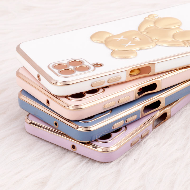 قاب My Case Power Bear محافظ لنزدار Samsung Galaxy A12