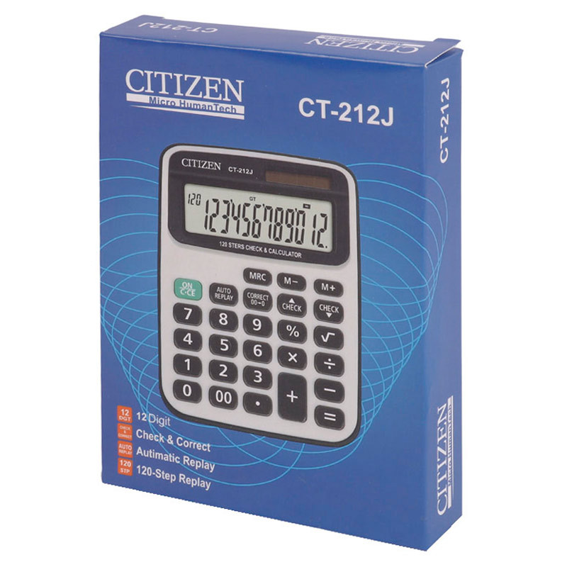 ماشین حساب سیتیزن Citizen CT-212J