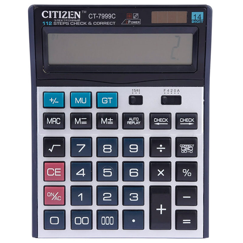 ماشین حساب سیتیزن Citizen CT-7999C
