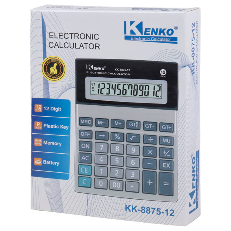 ماشین حساب کنکو Kenko KK-8875-12
