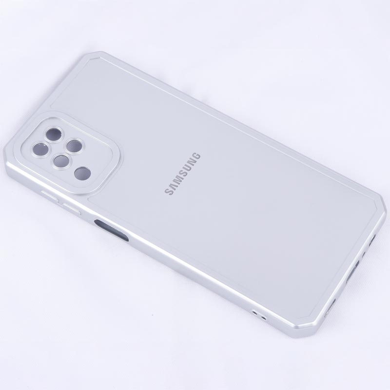 قاب متالیک ژله ای محافظ لنزدار Samsung Galaxy A12