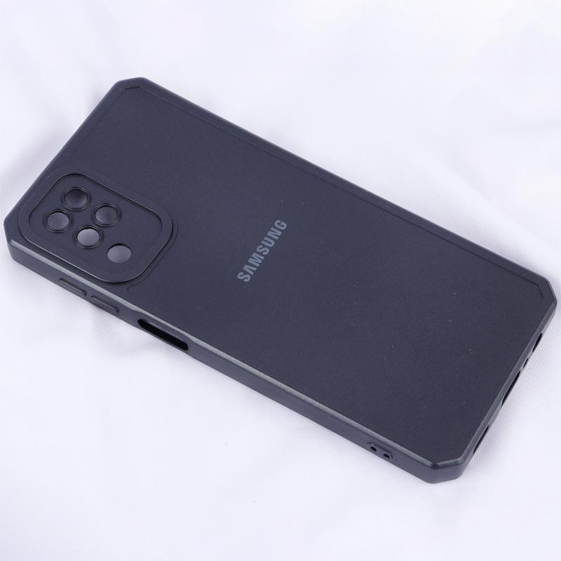 قاب متالیک ژله ای محافظ لنزدار Samsung Galaxy A12