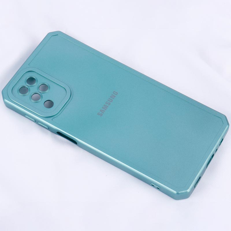 قاب متالیک ژله ای محافظ لنزدار Samsung Galaxy A12
