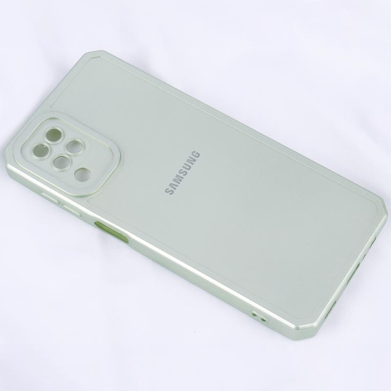 قاب متالیک ژله ای محافظ لنزدار Samsung Galaxy A12