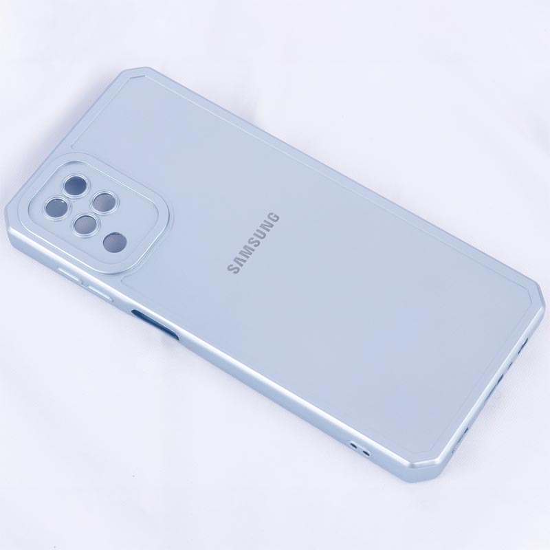 قاب متالیک ژله ای محافظ لنزدار Samsung Galaxy A12