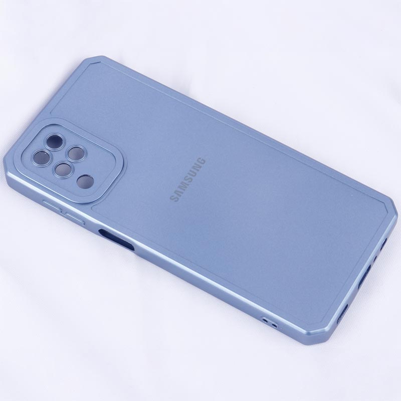 قاب متالیک ژله ای محافظ لنزدار Samsung Galaxy A12