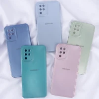 قاب متالیک ژله ای محافظ لنزدار Samsung Galaxy A12