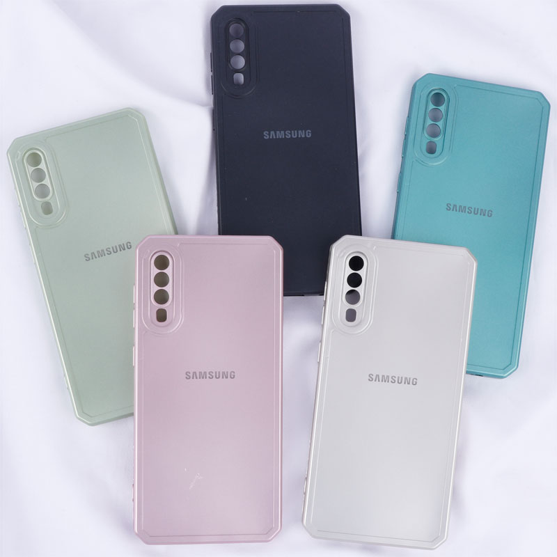 قاب متالیک ژله ای محافظ لنزدار Samsung Galaxy A50