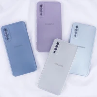 قاب متالیک ژله ای محافظ لنزدار Samsung Galaxy A50