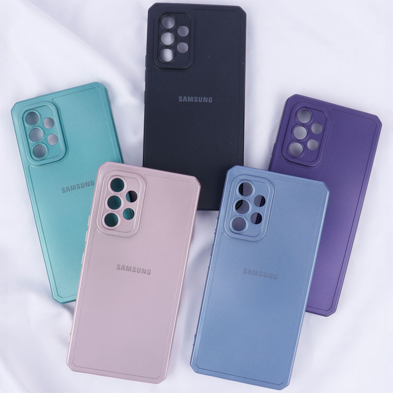 قاب متالیک ژله ای محافظ لنزدار Samsung Galaxy A53 5G