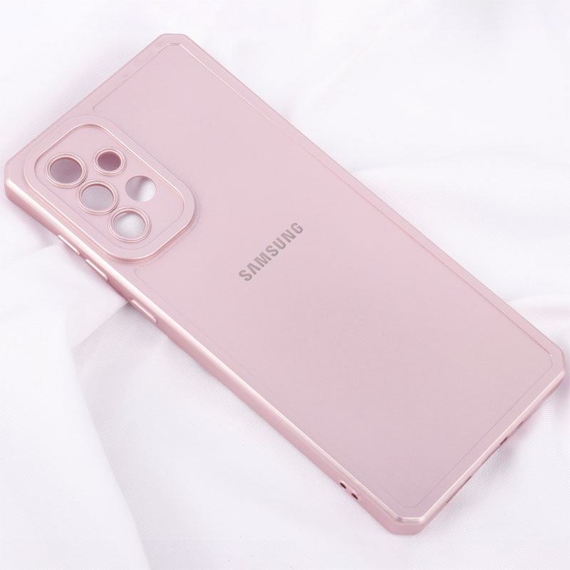 قاب متالیک ژله ای محافظ لنزدار Samsung Galaxy A73