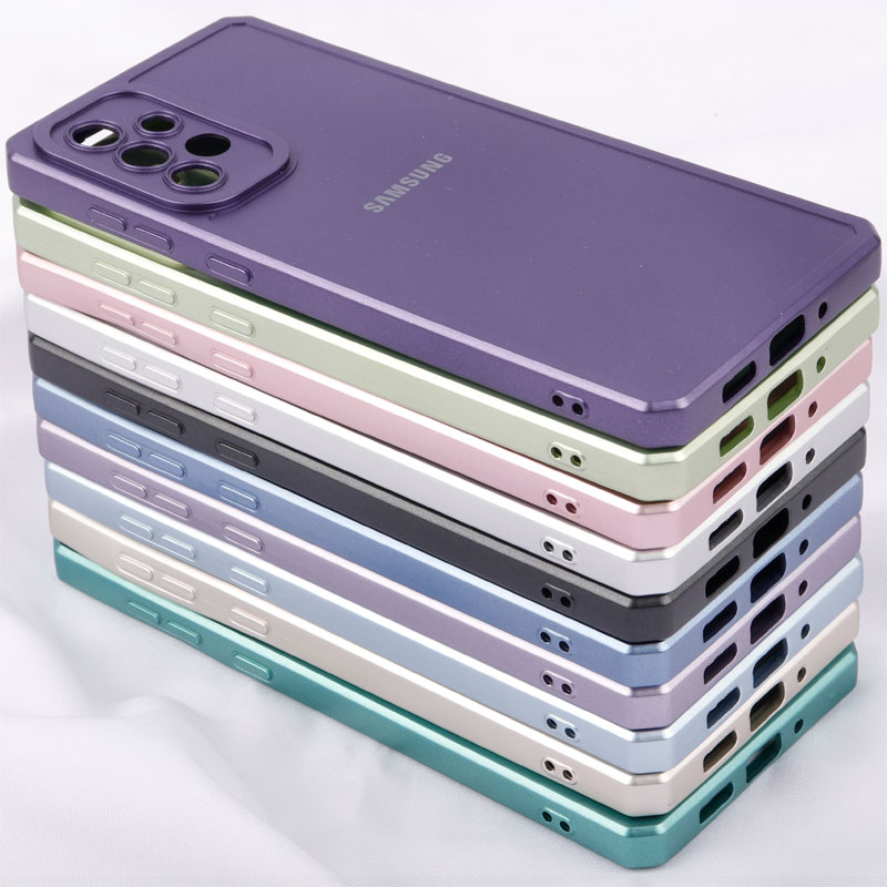قاب متالیک ژله ای محافظ لنزدار Samsung Galaxy A73