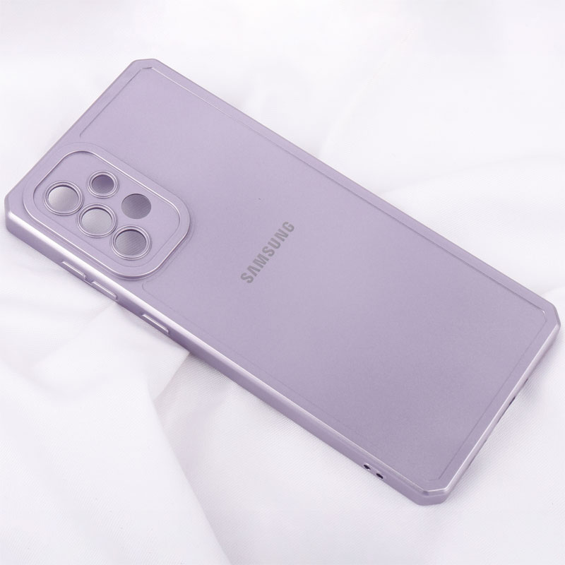 قاب متالیک ژله ای محافظ لنزدار Samsung Galaxy A73