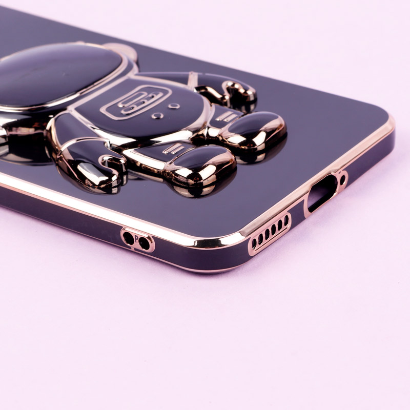 قاب براق My Case استند آدمکی محافظ لنزدار Xiaomi Mi 11 Lite