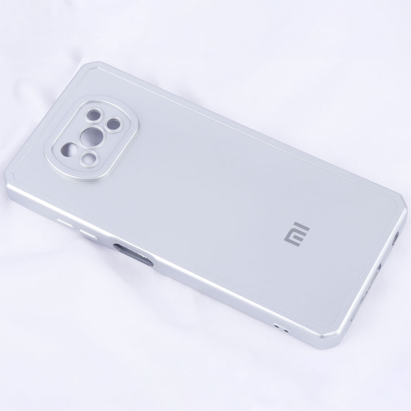 قاب متالیک ژله ای محافظ لنزدار Xiaomi Poco X3
