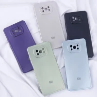 قاب متالیک ژله ای محافظ لنزدار Xiaomi Poco X3