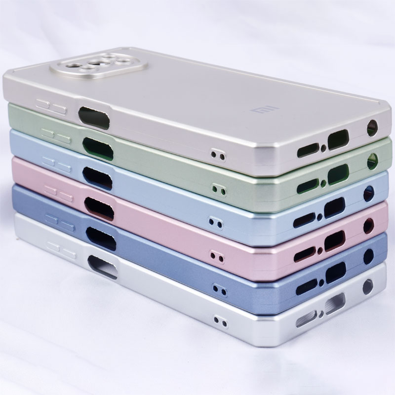 قاب متالیک ژله ای محافظ لنزدار Xiaomi Poco X3