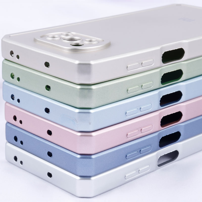 قاب متالیک ژله ای محافظ لنزدار Xiaomi Poco X3