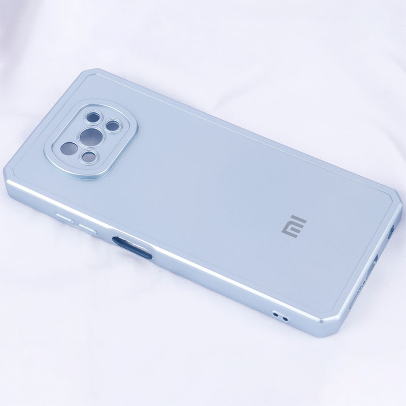 قاب متالیک ژله ای محافظ لنزدار Xiaomi Poco X3