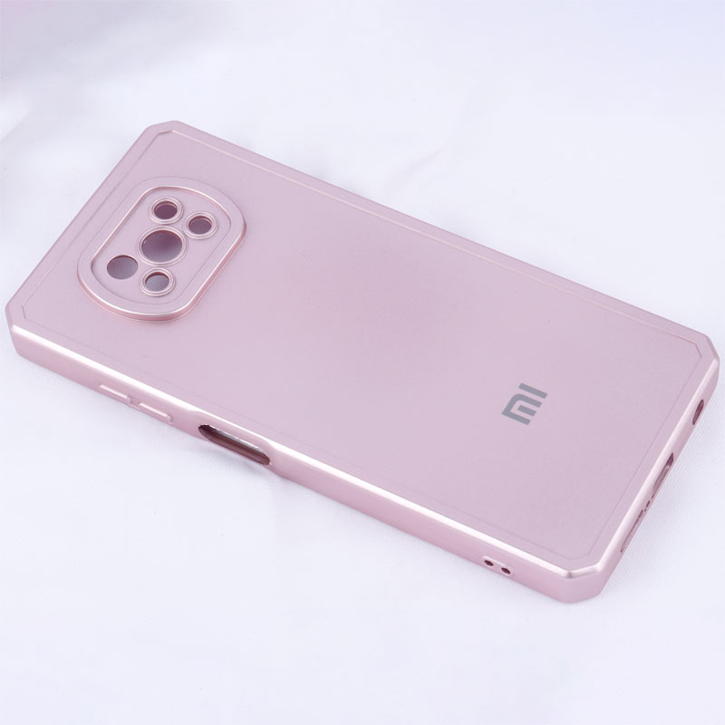 قاب متالیک ژله ای محافظ لنزدار Xiaomi Poco X3