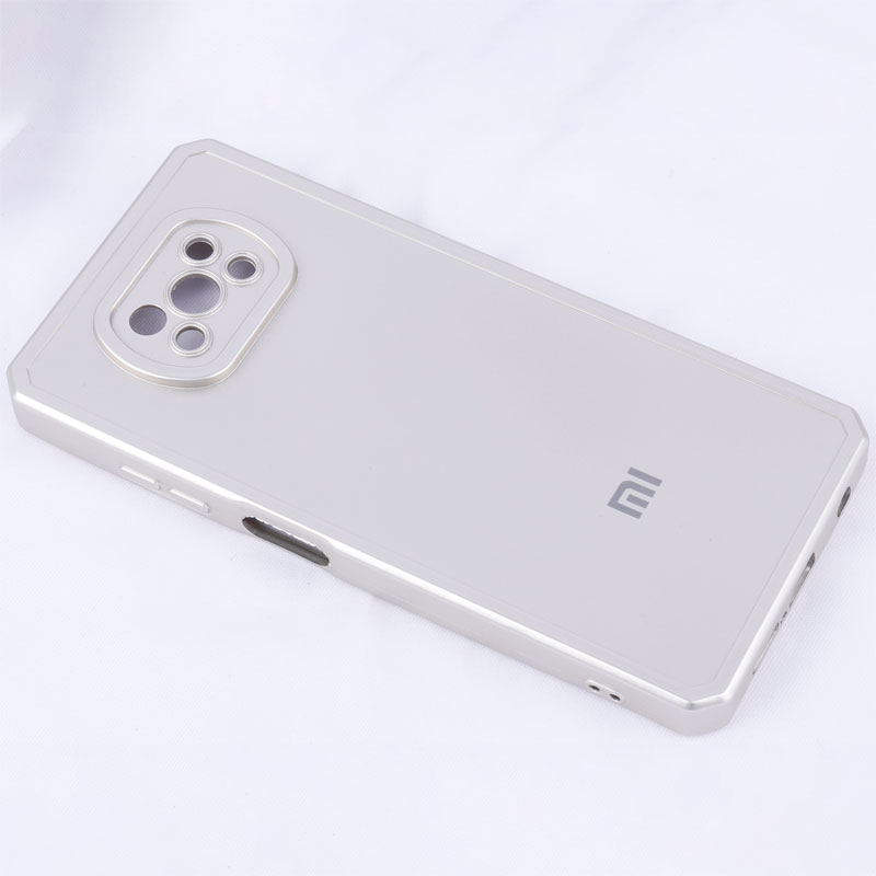 قاب متالیک ژله ای محافظ لنزدار Xiaomi Poco X3