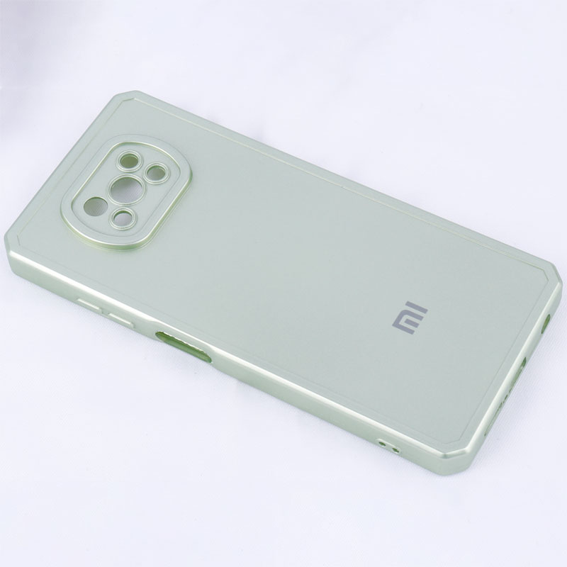 قاب متالیک ژله ای محافظ لنزدار Xiaomi Poco X3