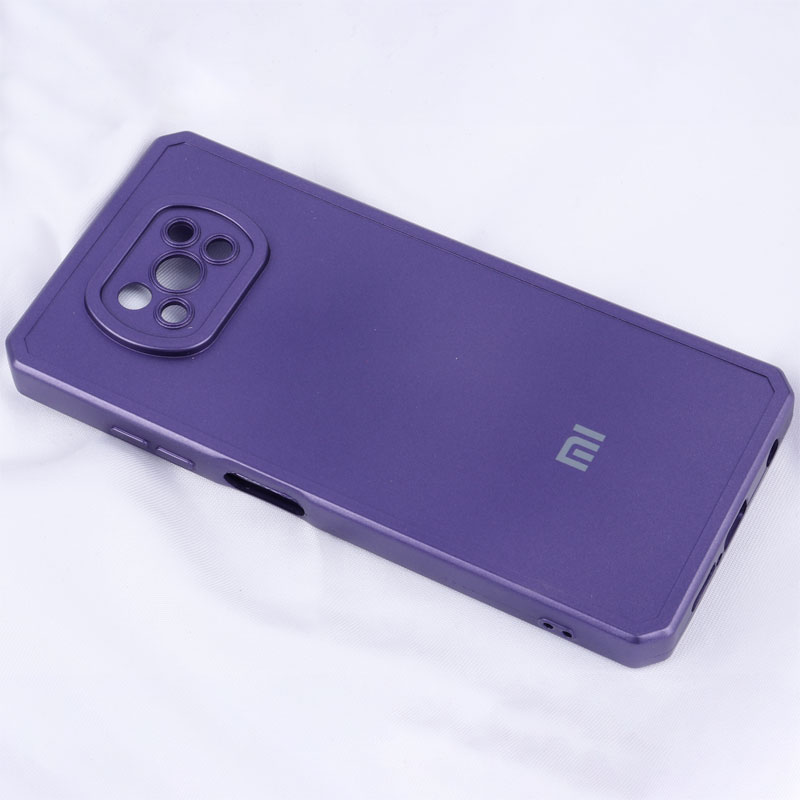 قاب متالیک ژله ای محافظ لنزدار Xiaomi Poco X3