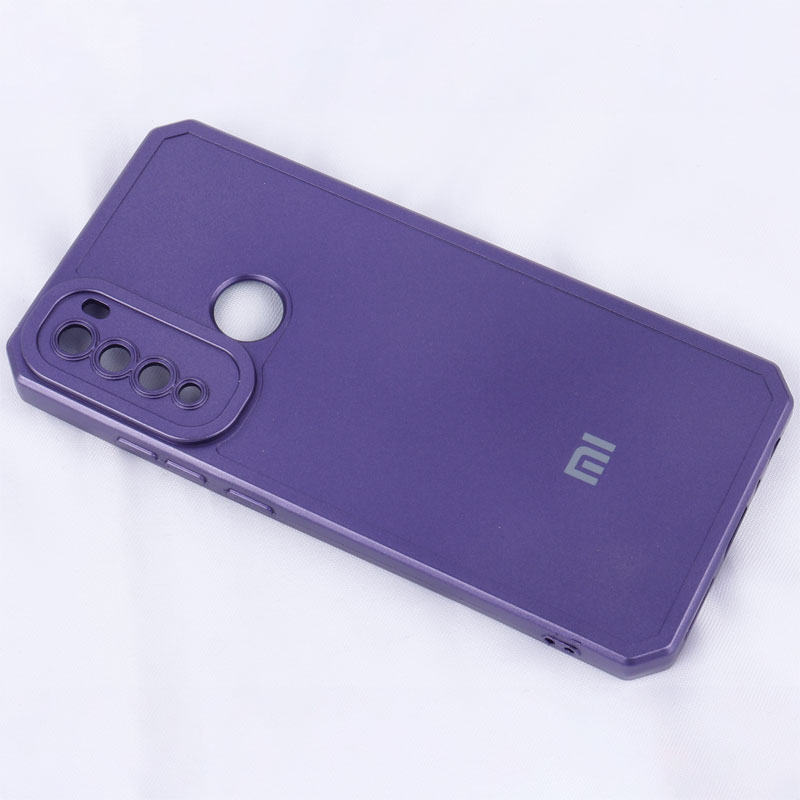قاب متالیک ژله ای محافظ لنزدار Xiaomi Redmi Note 8