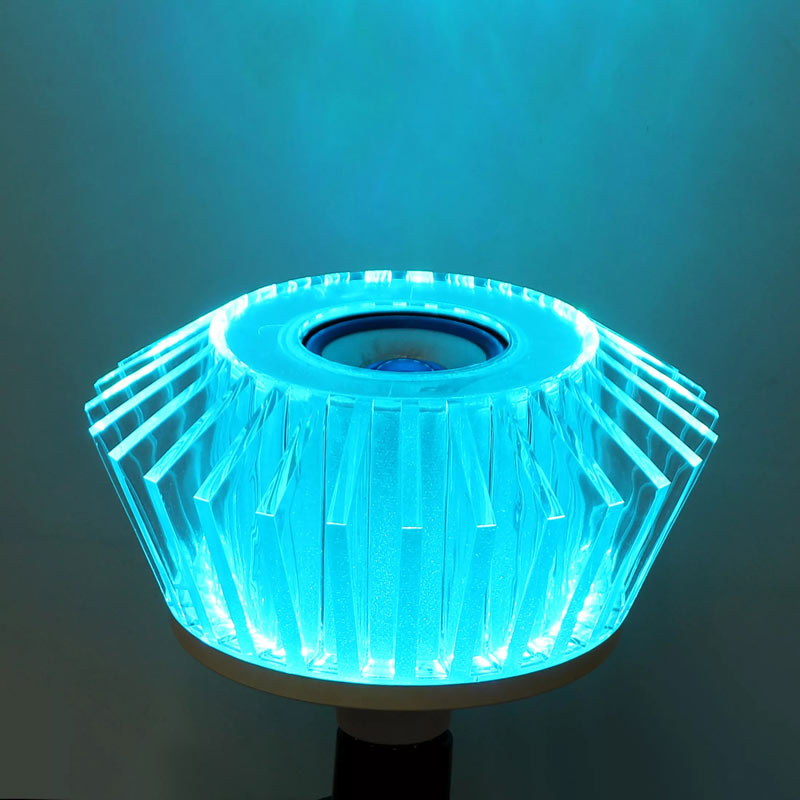 لامپ LED اسپیکر دار بلوتوثی Crystal Light ۲۴W E27 + ریموت کنترل
