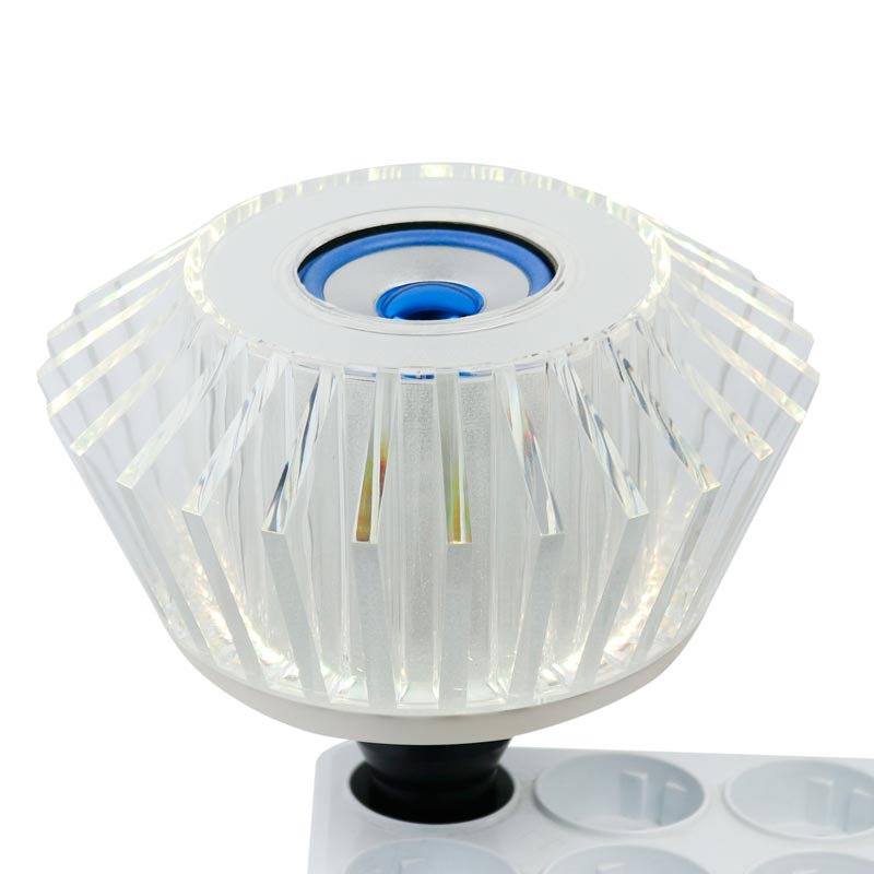لامپ LED اسپیکر دار بلوتوثی Crystal Light ۲۴W E27 + ریموت کنترل