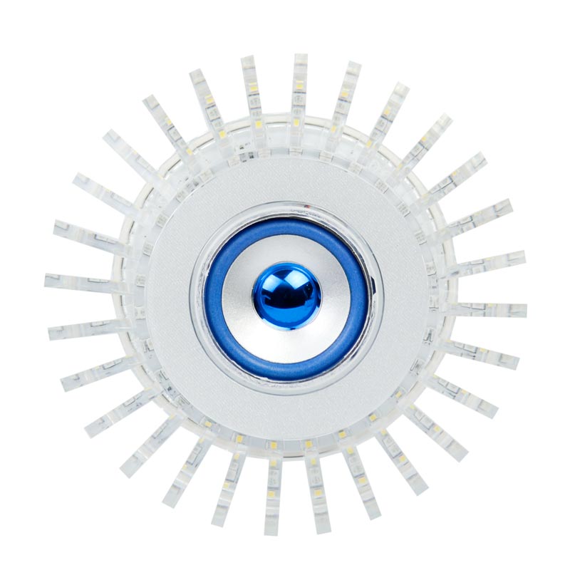 لامپ LED اسپیکر دار بلوتوثی Crystal Light ۲۴W E27 + ریموت کنترل