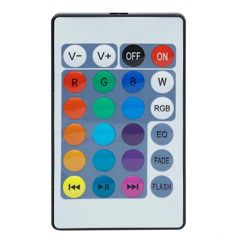 لامپ LED اسپیکر دار بلوتوثی Crystal Light ۲۴W E27 + ریموت کنترل