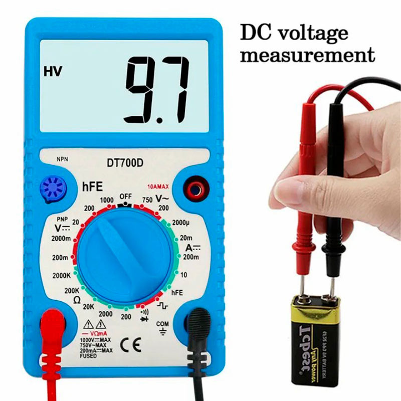 مولتی متر دیجیتال DT700D