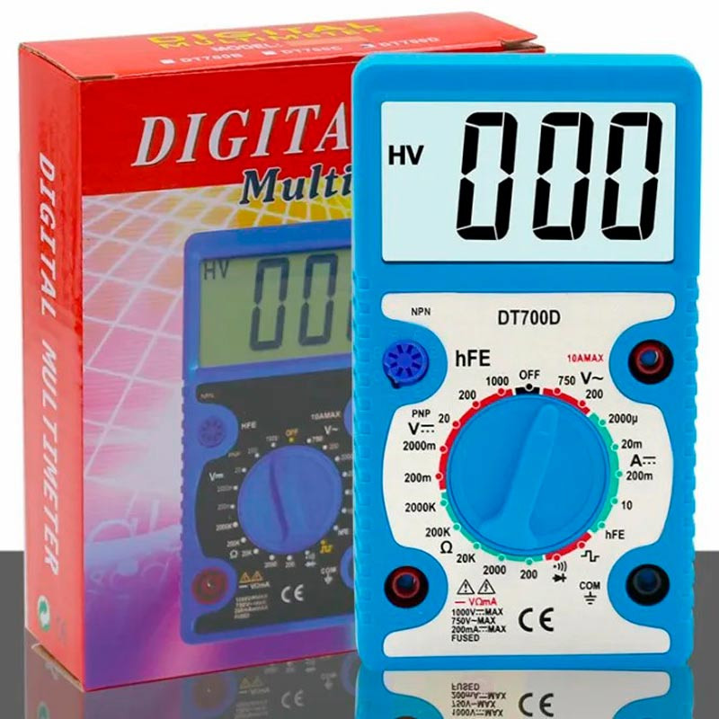 مولتی متر دیجیتال DT700D