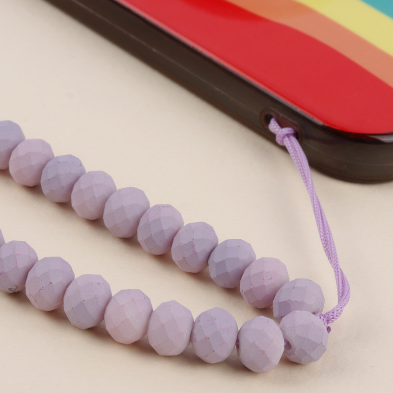 آویز موبایل کریستالی مات