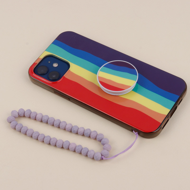 آویز موبایل کریستالی مات