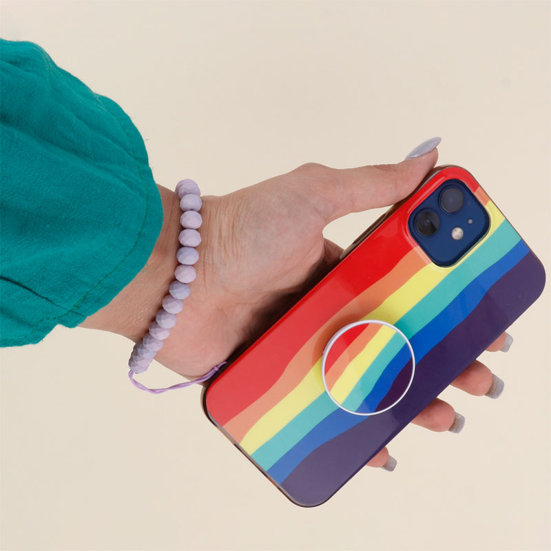 آویز موبایل کریستالی مات