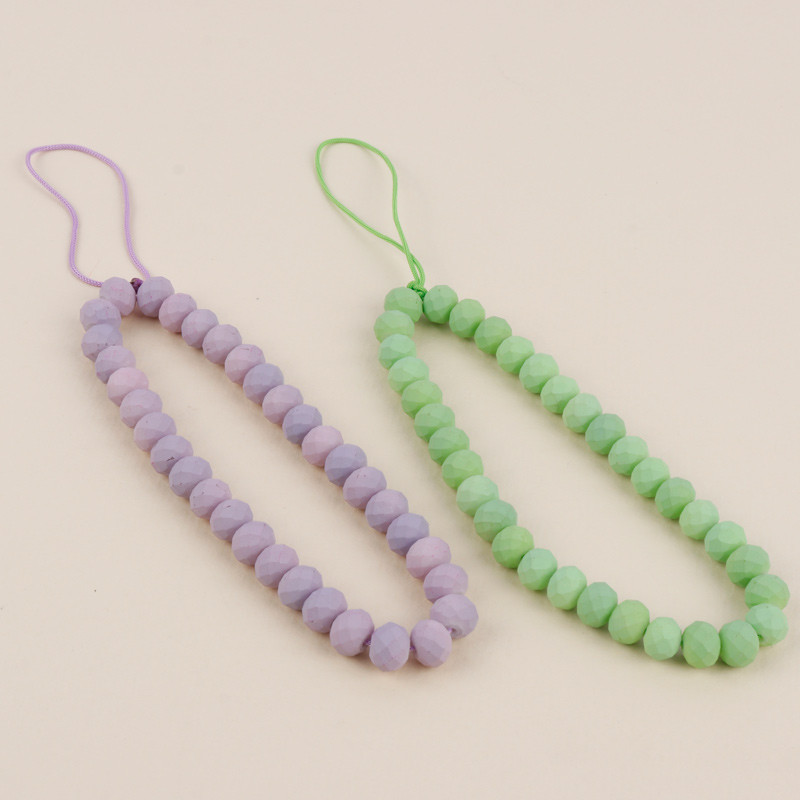 آویز موبایل کریستالی مات