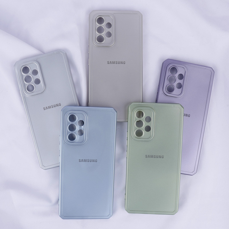 قاب متالیک ژله ای محافظ لنزدار Samsung Galaxy A53 5G