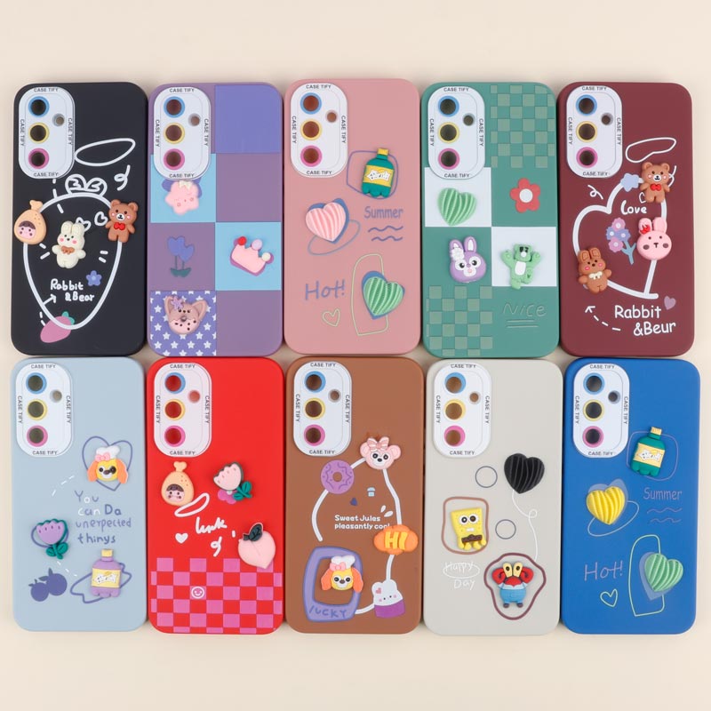 قاب عروسکی برجسته Pro Camera محافظ لنزدار Samsung Galaxy A54