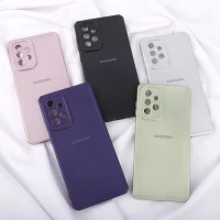 قاب متالیک ژله ای محافظ لنزدار Samsung Galaxy A73