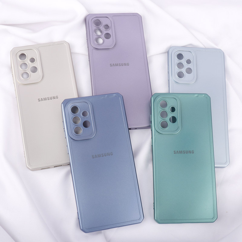 قاب متالیک ژله ای محافظ لنزدار Samsung Galaxy A73