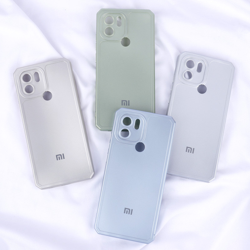 قاب متالیک ژله ای محافظ لنزدار Xiaomi Redmi A1 Plus