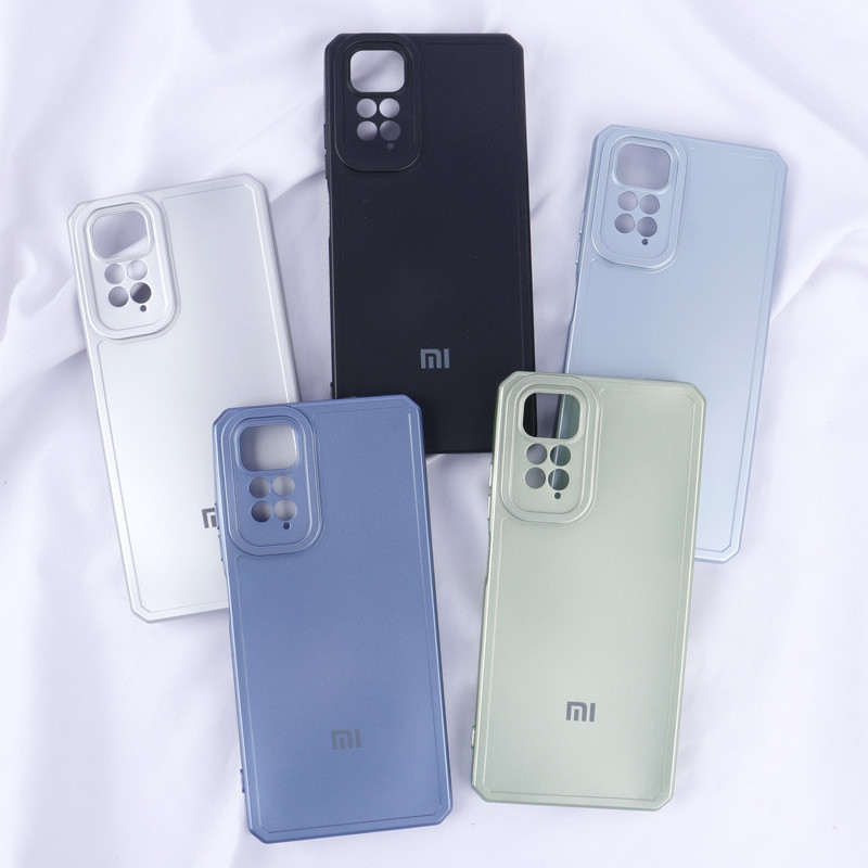 قاب متالیک ژله ای محافظ لنزدار Xiaomi Redmi Note 11 / 11s