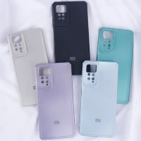 قاب متالیک ژله ای محافظ لنزدار Xiaomi Redmi Note 11 Pro