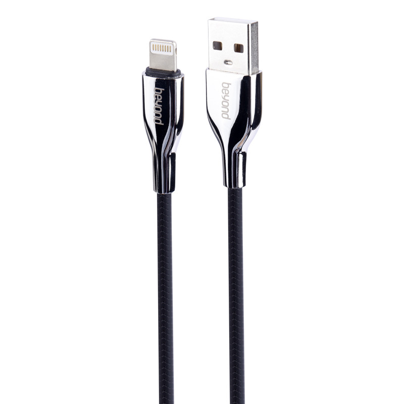 کابل آیفونی فست شارژ Beyond BA-568 2.1A 1m