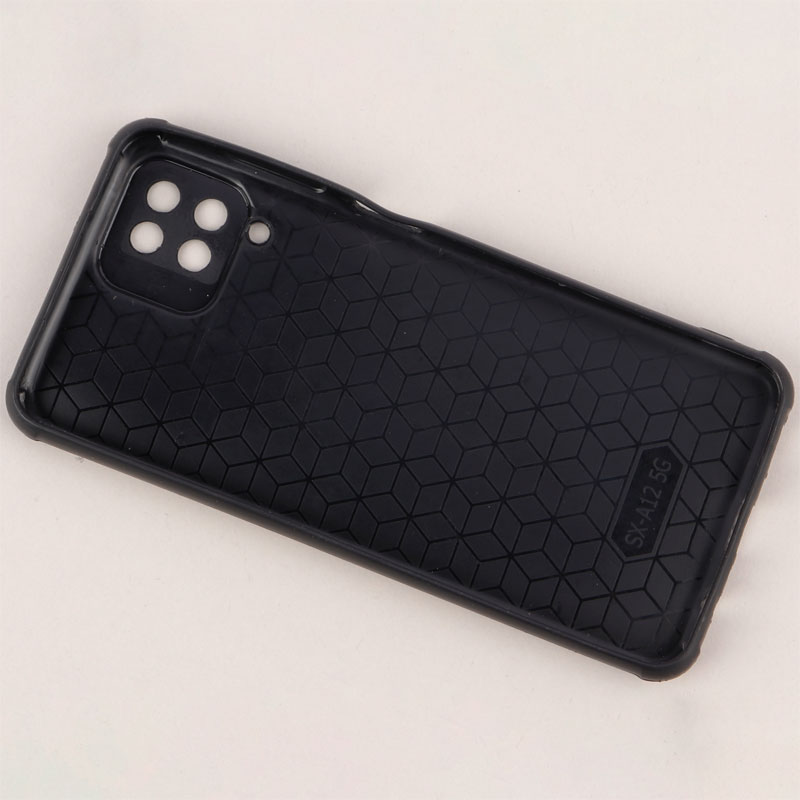 قاب چرمی محافظ لنزدار طرح گوزن Samsung Galaxy A12