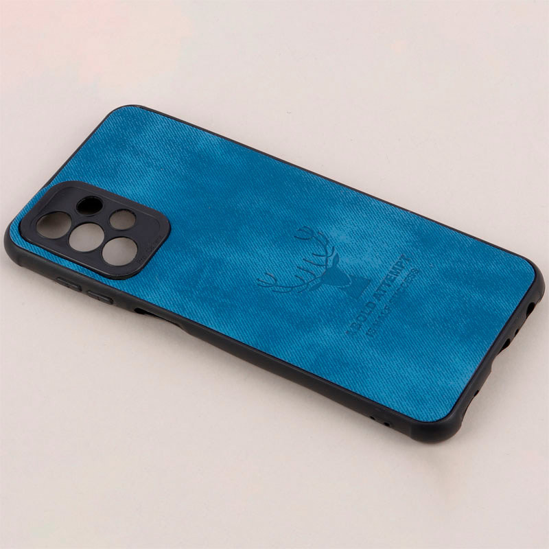 قاب چرمی محافظ لنزدار طرح گوزن Samsung Galaxy A23